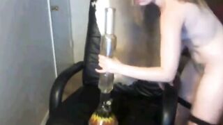Naked Amateur Smoking on Webcam