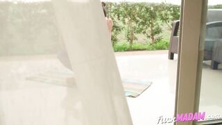 Yoga, Oral & Anal Workout with a Big-Ass, Big-Cock Teen