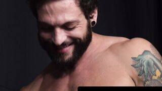 Eddie Danger shoved his massive cock into that hungry and freshly stretched hole of E