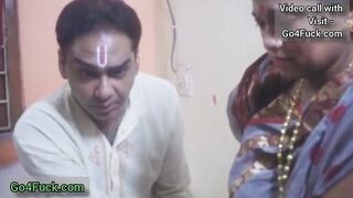 Old Bengali Baba Ji With Village Bhabhi Deep Hard Sex