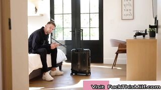 Venus Valencia has a special surprise for her husband's friend