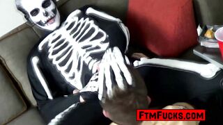 Gaybuster FTM jock fucked by scary dude!
