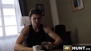 Round titted Erica Black having sex with another guy in exchange of engagement ring