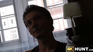 Round titted Erica Black having sex with another guy in exchange of engagement ring