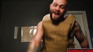 Buck on a dirty mattress inside a jail cell
