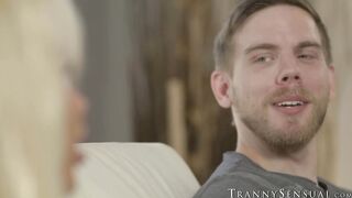 I throat fucked my TS stepsis Brittney Kade before giving her deep anal penetration