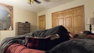 Step-Daughter fucks dad while MILF is away and gets pregnant