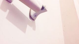 I masturbate inside a outdoors toilet for sluts's day I'm
