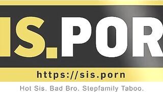 SIS.PORN. bimbos invites stepbrother inside bed for sex because bf