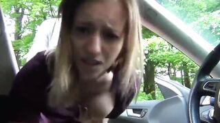 Dunne sluts Madchen Analsex im Freien mit einem Fremden