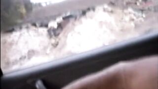 THE AUTO STOPPER GETS NUDE INSIDE THE VEHICLE