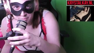Dutch thicc MILF showing off, having fun and filthy talk