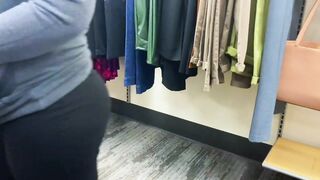 Milf Out Inside Outside Shopping with a Fat Butt Whale
