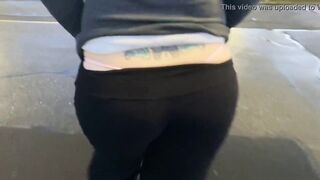 Milf Out Inside Outside Shopping with a Fat Butt Whale