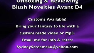Reviewing & Masturbating with Blush Novelties Avant D4