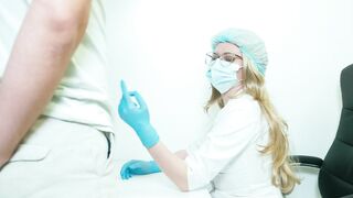 The nurse made me cum from a prostate grind.
