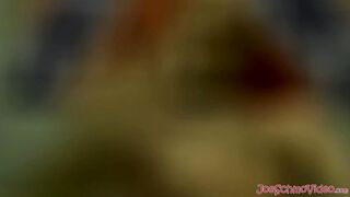 Straight guy Mike is jerking off his big penis until it spurts out sticky cum