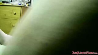 Horny gay amateur Joe returns for some barebacking session and uses his cock to explo