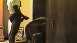 Black Amateur Spanks His Best Fan Hard
