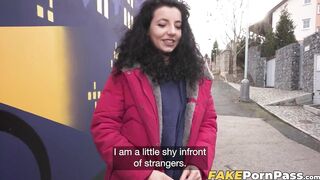 Cute Czech teen Mini MitziX impressed by money becomes my fuck buddy