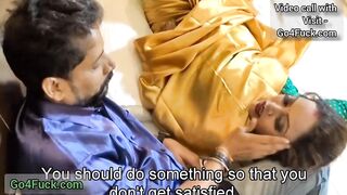 Indian Husband Called His Friend To Wife Satisfy Threesome Sex