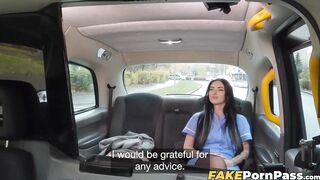 Bodacious Salina Shein rides a taxi to get plowed relentlessly
