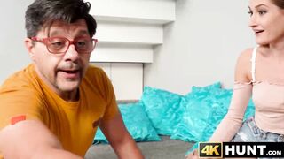 Beautiful petite Tiffany Tatum helped her husband buy a car by getting hammered by a