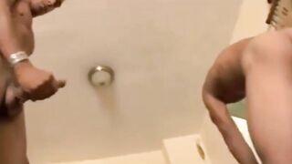 Twins' Big Cock Masturbation Session