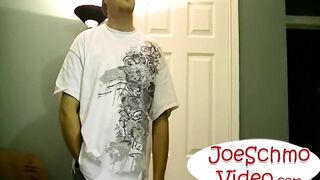 Hot dude Jeremy was helped by sucking and stroking his big yummy dick