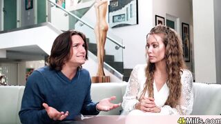 Stepmom and my GF arguing about my cock