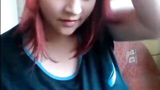 Busty Polish Amateur Lantti Irres Shows Off on Webcam