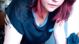 Busty Polish Amateur Lantti Irres Shows Off on Webcam