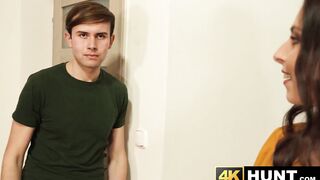 Horny Antonia Sainz betrays her partner by getting drilled by a random guy