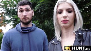Inked wild Missy Luv gets drilled to her new job while cuckold takes a video