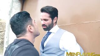 Tensions turn into a rough doggystyle by hotties Dani Robles and Dato Foland