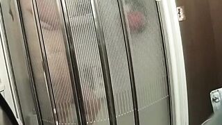 Shower time for my curvy sexy stepmom
