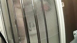 Shower time for my curvy sexy stepmom