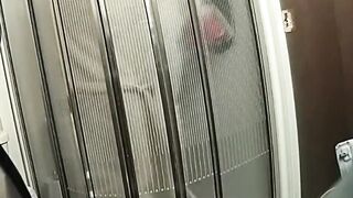 Shower time for my curvy sexy stepmom