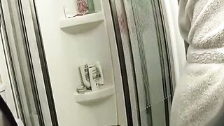Shower time for my curvy sexy stepmom