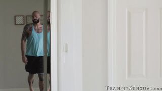 Naughty TS babe Zariah Aura and Rodrigo Amor get extra nasty in this epic scene