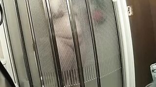 Shower time for my curvy sexy stepmom