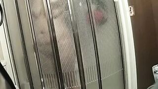Shower time for my curvy sexy stepmom