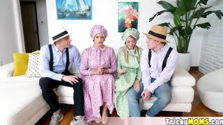Amish housewives having their first fuck