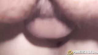 Blonde chic Melissa Walker banged outdoors by wild Ed Powers
