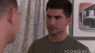 Extremely good looking Vadim Black and Brandon Wilde enjoy their anal sex