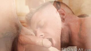 Aroused Michael Del Ray and two others filled their day with ass screwing and cock ea