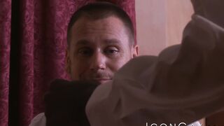 Ebony hottie Drake Magnum shoved his big black cock all the way in my rear