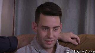 White young stud Lance Taylor got his bouncy butt drilled by hung Roman Todd