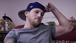 Highly aroused dudes Billy Santoro and Roman Todd have sex to satisfy themselves