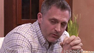 Closeted married dude Brendan Cage loved the priests hung dick